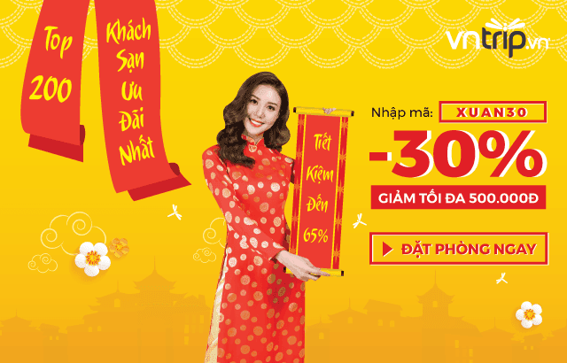 Khám phá mùa Xuân tuyệt vời với danh sách Top 200 khách sạn độc đáo, đầy ưu đãi từ VNTRIP.VN