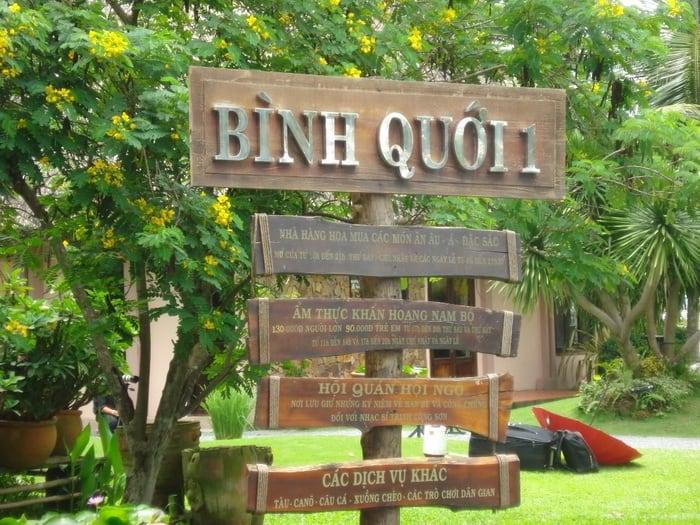 Những trải nghiệm ẩm thực và giải trí tại Bình Quới 1