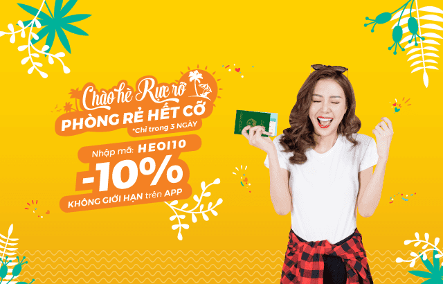 Hè về rực rỡ – Phòng rẻ 'cháy túi'!