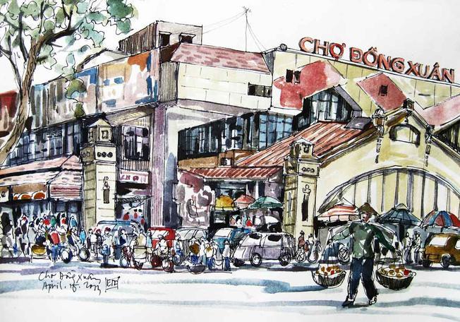 Khám phá Chợ Đồng Xuân - điểm đến độc đáo tại Hà Nội