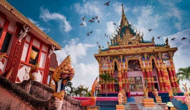 Khám phá vẻ đẹp kiến trúc cổ xưa của Angkor tại Thiền Viện Xiêm Cán