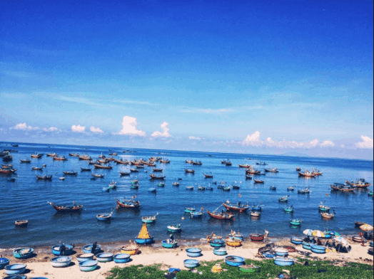 “Không thể không ghé thăm” vẻ đẹp yên bình tại làng chài Mũi Né