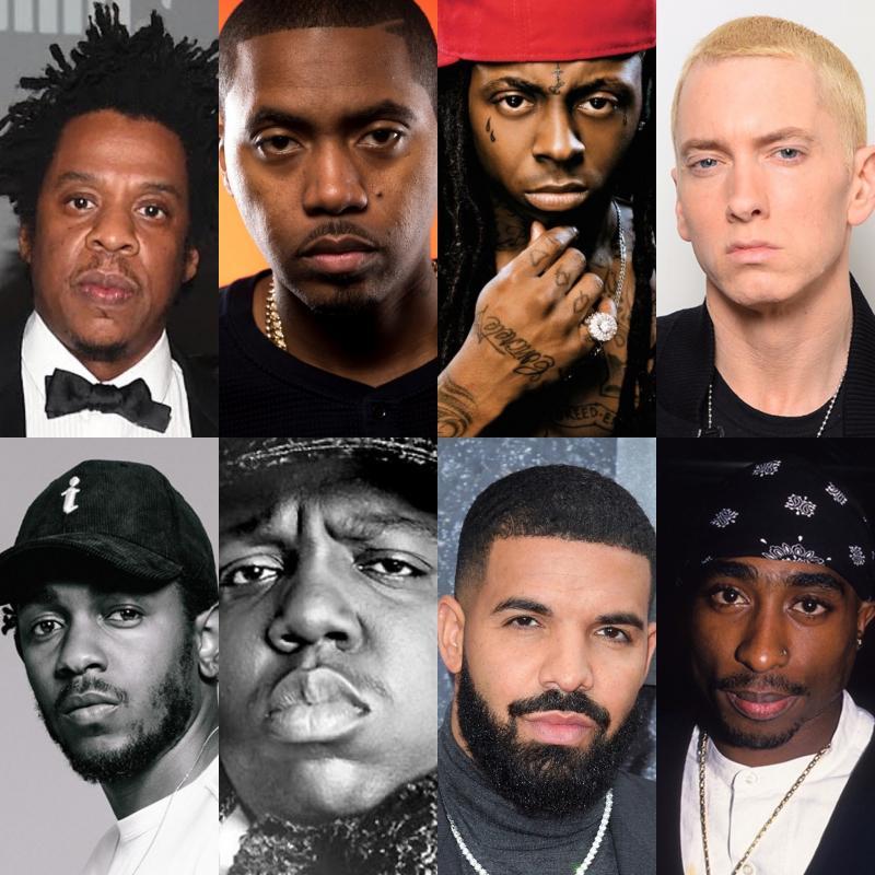 10 Rapper huyền thoại nhất qua các thời đại