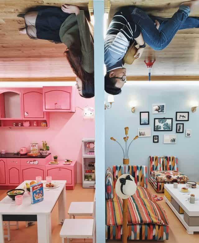 Khám phá cảm giác “đảo lộn” tại Đà Nẵng với ngôi nhà lật ngược thú vị